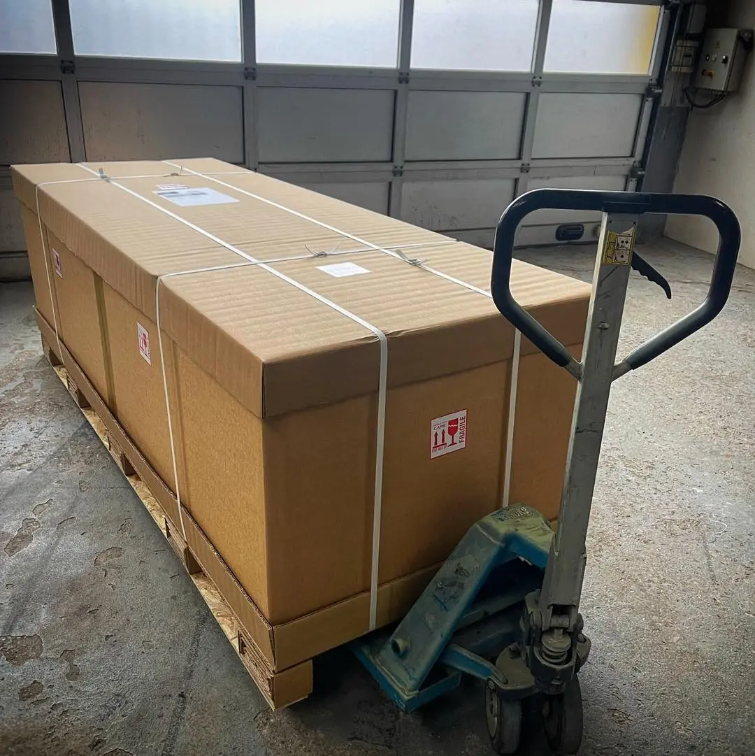 caisse palette sur mesure 4 entrées