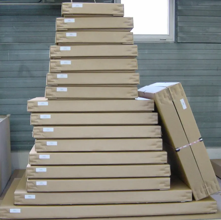 caisses sur mesure pour oeuvres d'art