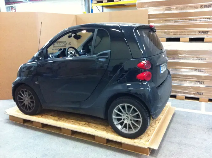 Caisse sur mesure voiture Smart