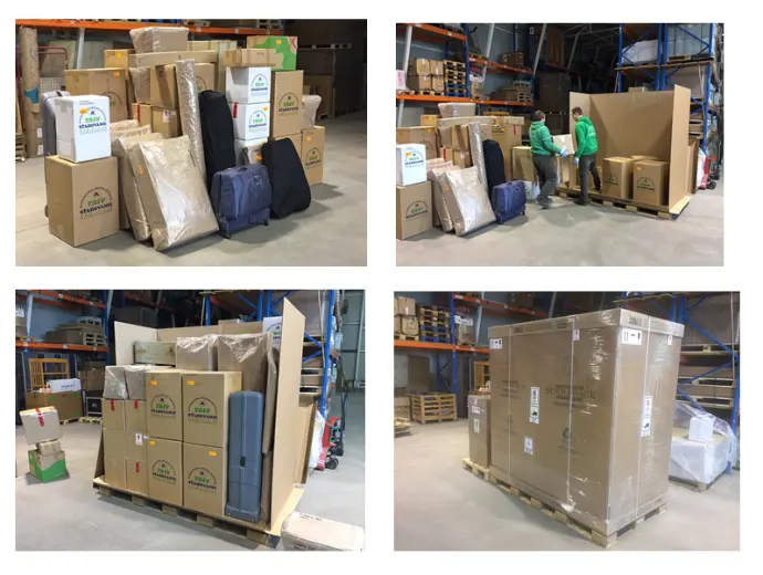 caisse de transport maritime