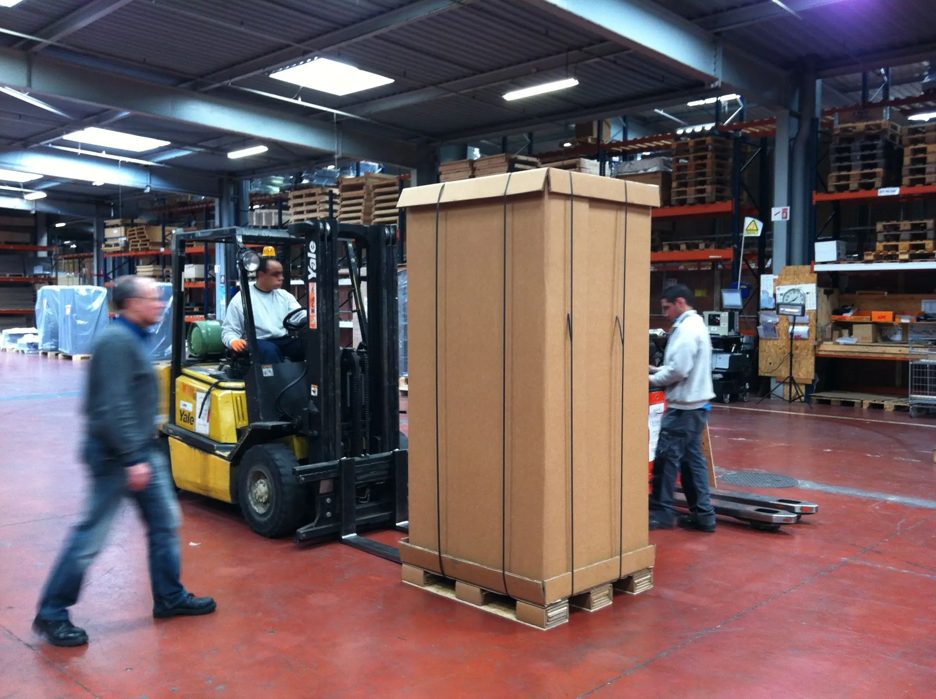 caisse palette sur mesure renforcée