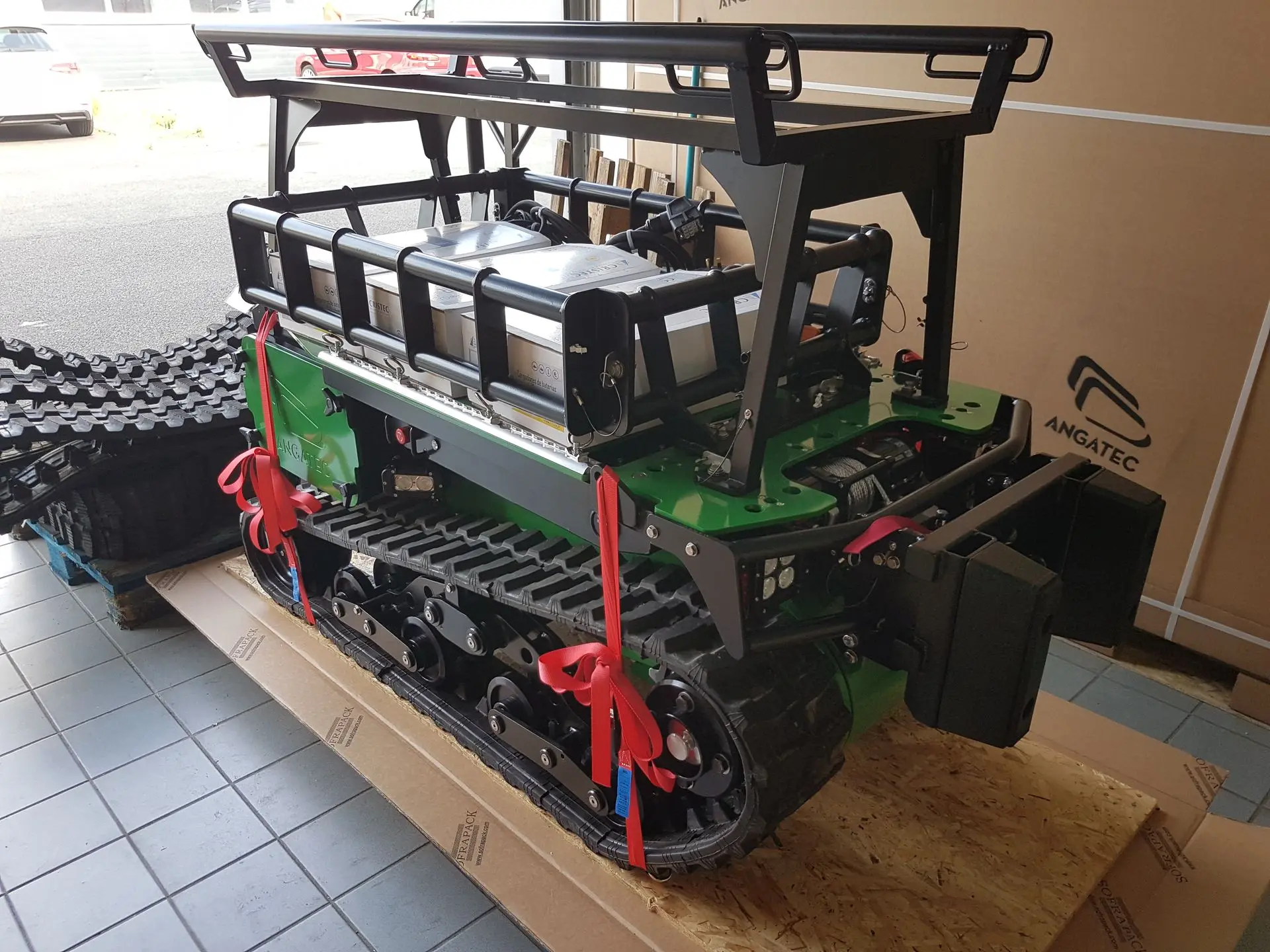 caisse palette sur mesure industrie